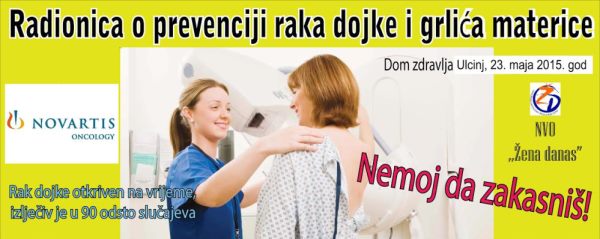 Fushata sensibilizuese per parandalimin e kancerit te gjirit dhe te qafes se mitres!