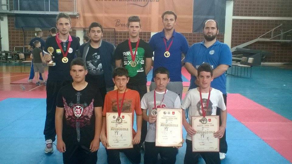 Garuesit e KK “Ulqini” kurorëzohen me 15 medalje të arta