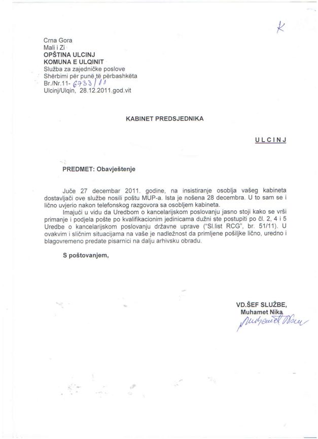 Pse kryetarët e komunës me SUP komunikonin me postë të mbyllur ..?!!