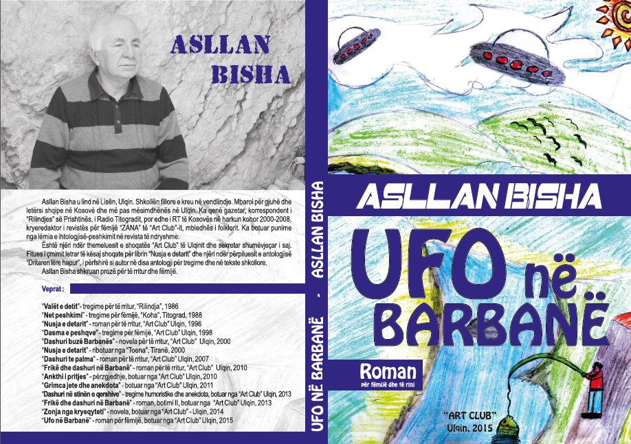 “Art Club” boton romanin për fëmijë “Ufo në Barbanë” të autorit Asllan Bisha