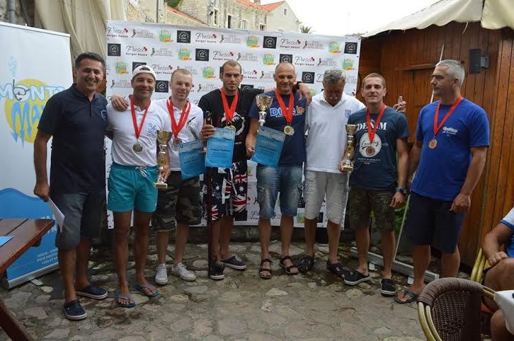 Klubi “Neptun” nga Ulqini mori pjesë në garat e peshkimit nën ujë në Budve