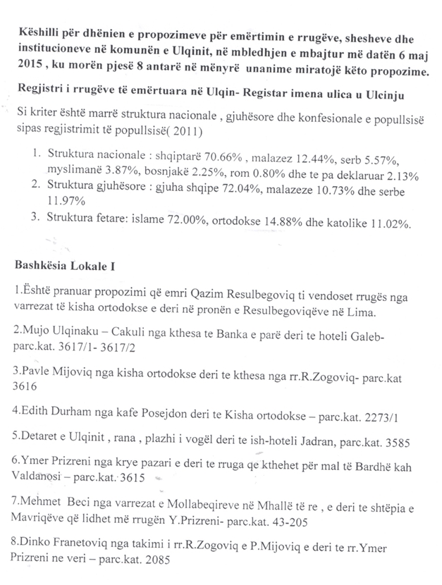 Procesverbali-derguar-Komunes-se-Ulqinit