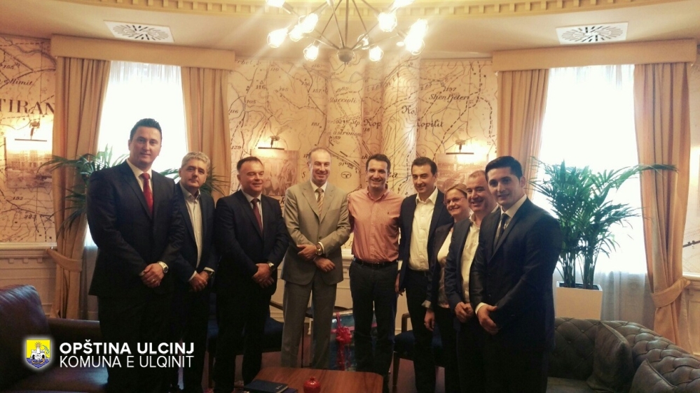 Delegacioni i komunës së Ulqinit takon përfaqësuesit e Bashkisë së Tiranës