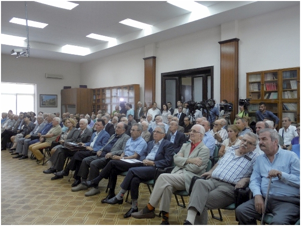 Gjovalin Shkurtaj ne akademine solemne kushtuar 100 vjetorit te lindjes se Dh. Shuteriqit