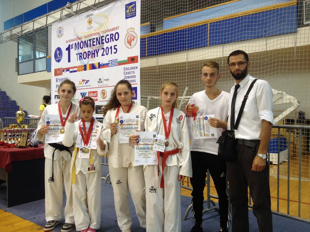 Klubi i Taekwondo-së vazhdon t’i sjell 7 medalje Ulqinit