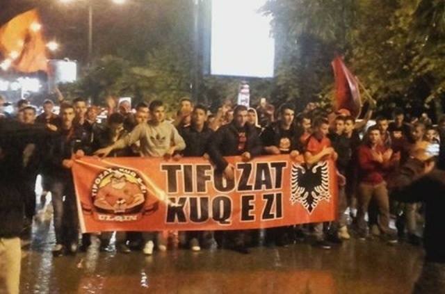 Për Kombëtaren  festoi edhe Ulqini – Video