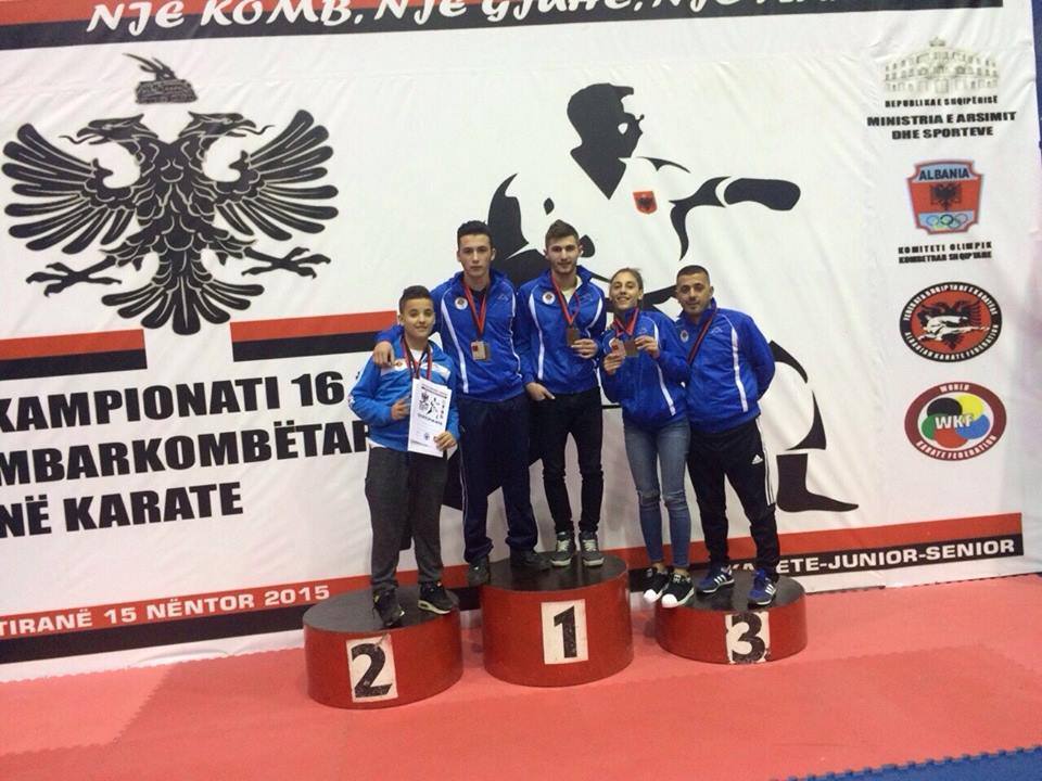 Karate Club ,, Rei ,, mori pjesë në turneun mbarkombëtar në Tiran