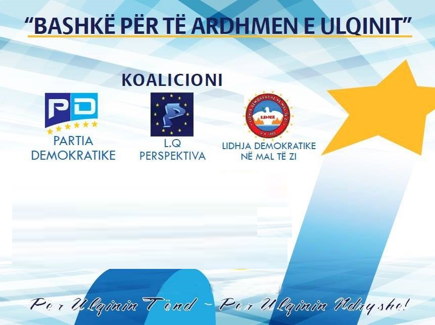 Kumtesë e Koalicionit  “Bashkë për të ardhmen e Ulqinit”