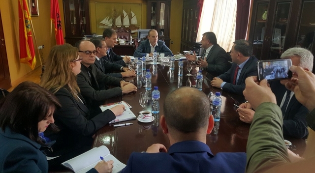 Komuna e Ulqinit, Lezha, Vau i Dejës, dhe firmosën marrëveshjen e bashkëpunimit për zhvillimin e projekteve ndërkufitare