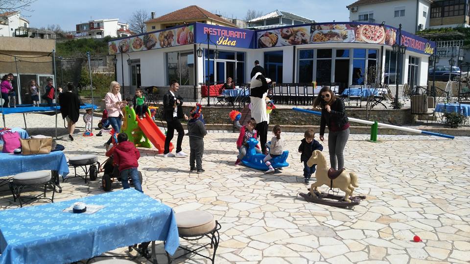 Restorant IDEA, argëton fëmijët e çerdhes “Arushi Pu”