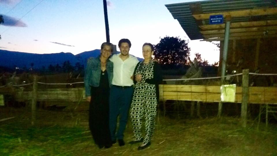 Abazovic, Steinaker i Lika u poseti farmi magaraca Martinići