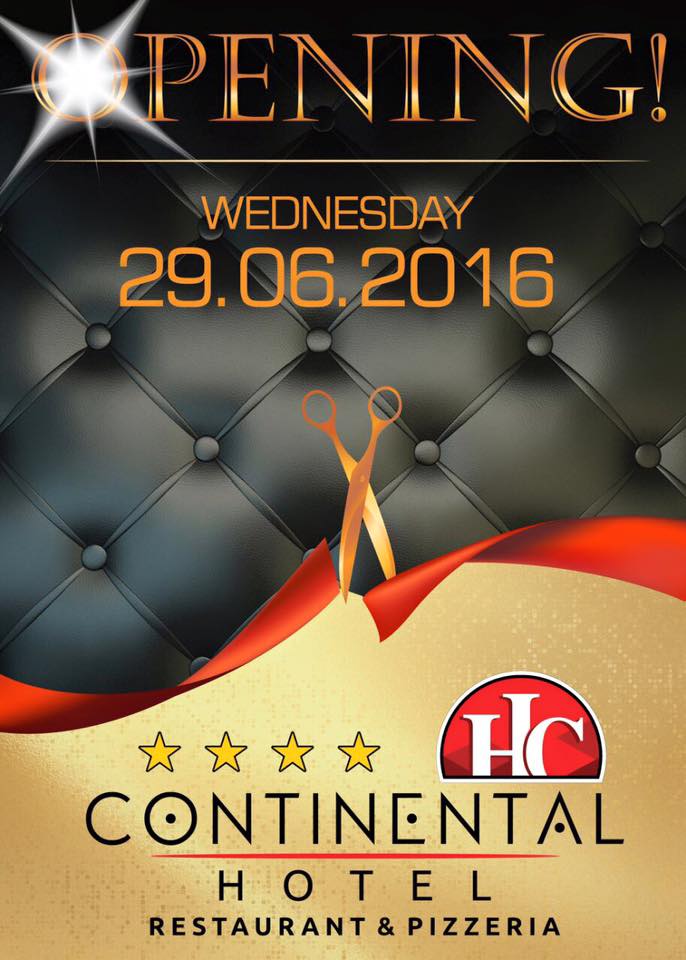 Hapja solemne e hotelit Continental në Ranë - Ulqin-