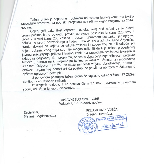Projektet e Sektorit joqeveritar në Ulqin -Komisioni-pagesat-4