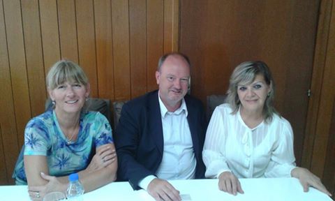 Nënkryetarja e Komunës Hadixha Gjoni takon shefin e fondacionit gjerman