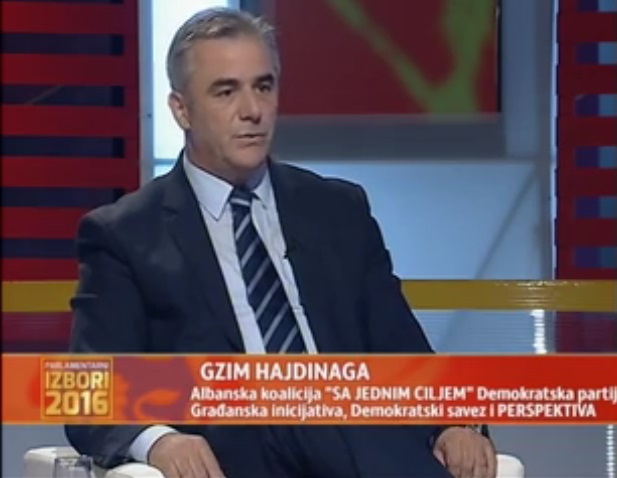 Gzim Hajdinaga – Intervistë në televizionin e Malit të Zi – Video