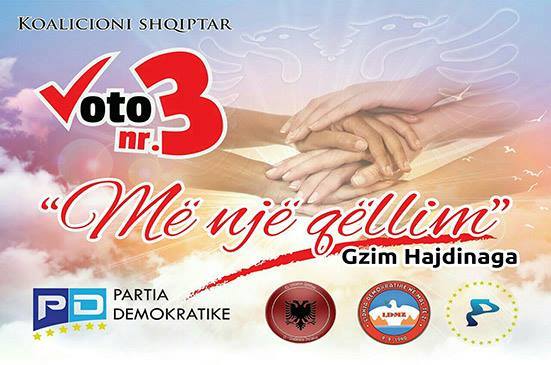 Bëhet publike Lista e koalicionit Shqiptar “ME NJË QËLLIM”