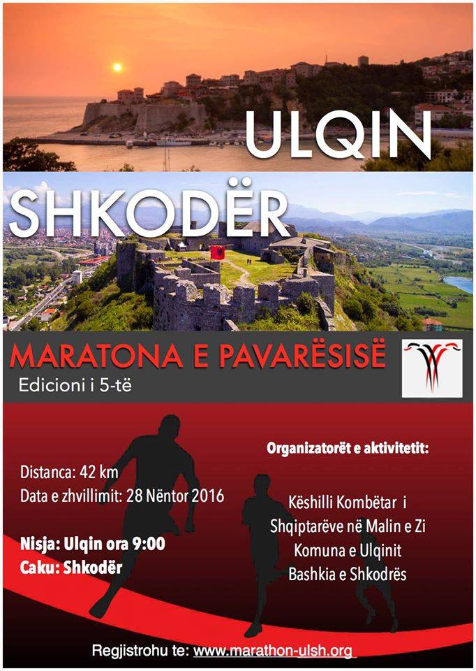 28 Nëntor do të zhvillohet edicioni i pestë i Maratonës së Pavarësisë, Ulqin – Shkodër