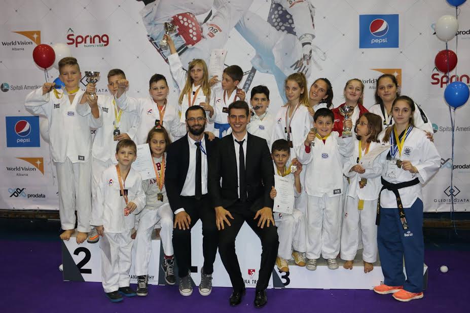 Taekwondo Ulqini në “Tirana trophy 2016” me 21medalje të fituara