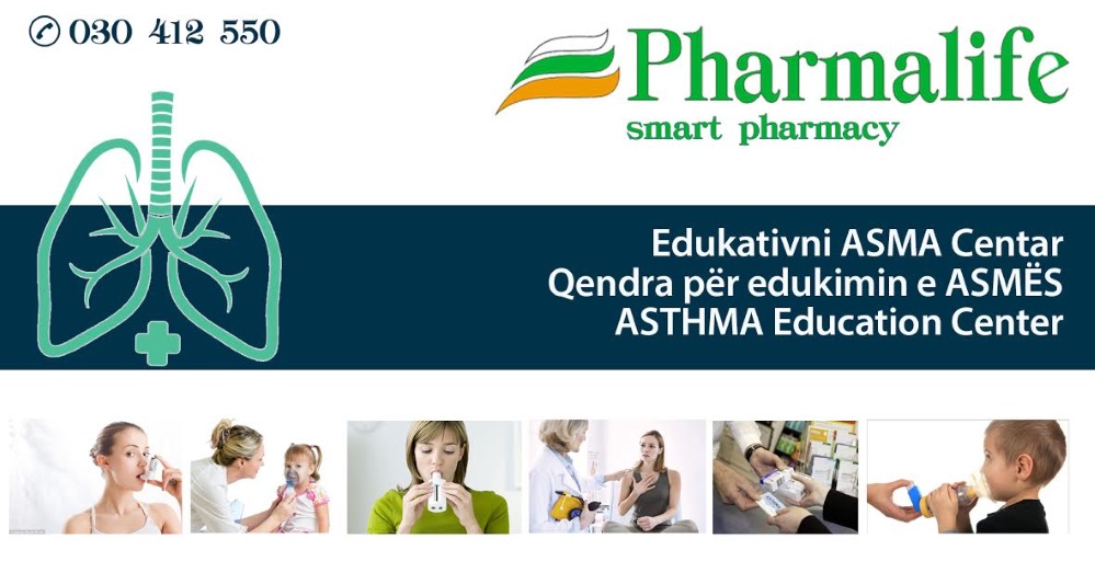 Astma Edukativni Centar apoteke “Pharmalife” Ulcinj