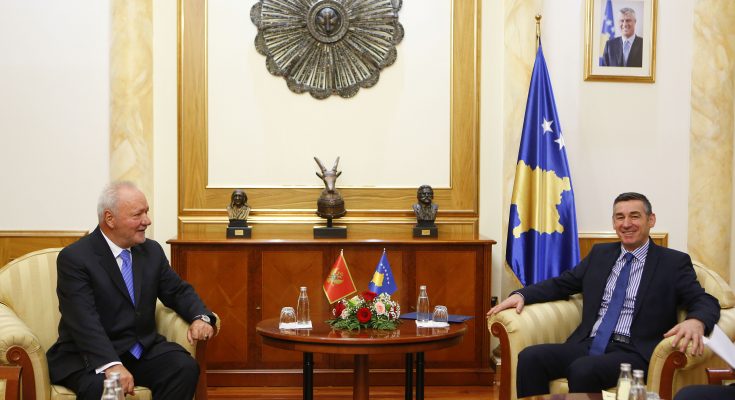 Veseli zhvilloi takim me ambasadorin e Malit të Zi, Ferhat Dinosha