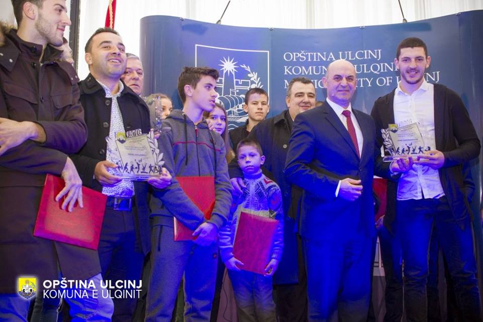 Ulqini zgjedh sportistin më të mirë të vitit 2016, Ahmed Tushi Haxhimehmedin