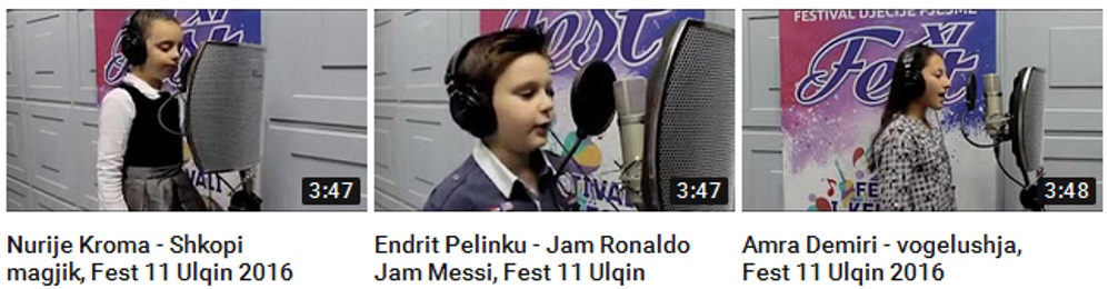 Fillon audicioni për “Festivalini XI të këngës për fëmijë ”në Ulqin