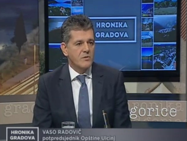 RTCG: Hronika gradova – Ulcinj – Gost  Mr.Vaso Radović ecc