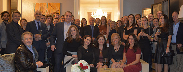 AUKF Board of Trustees kicked off the annual fundraising campaign with a reception in United States