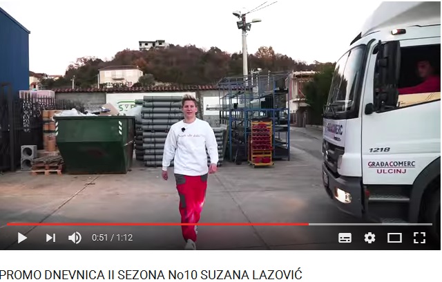 Ulcinj: Promo dnevnica ii sezona no10 Suzana Lazović – Video