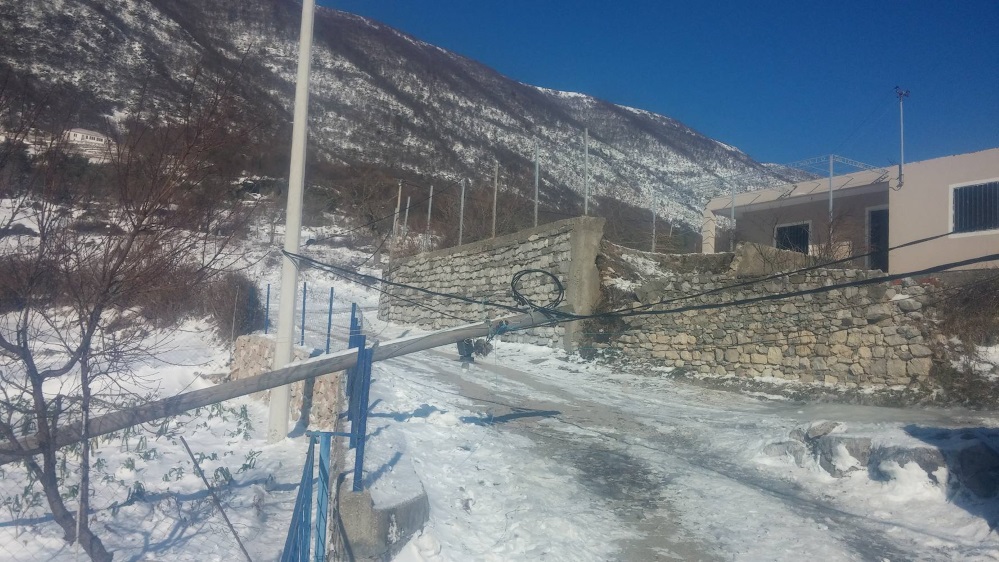 Gjendje e rëndë në fshatin Rashtish te eperme