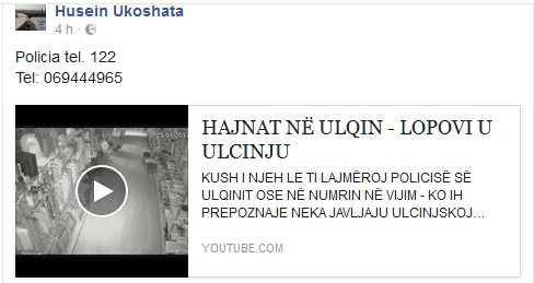 Hajnat ne aksion në dyqanin kuranik të Ulqinit – Video