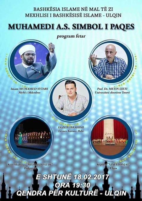 Keshilli i Bashkesise Islame Ulqin organizon program fetar sonte në 19:30