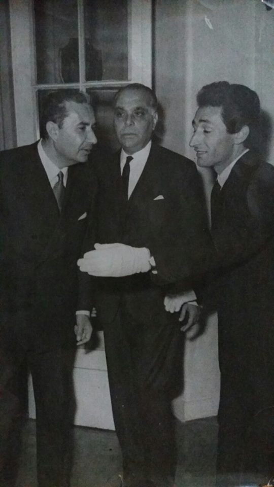 Në foto me kryeministri e Italisë Aldo MORO - Xhemo Lanica