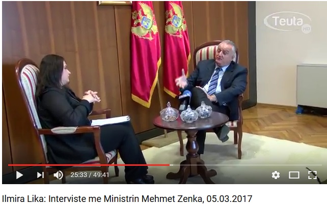 Interviste me Ministrin Mehmet Zenka, 05.03.2017