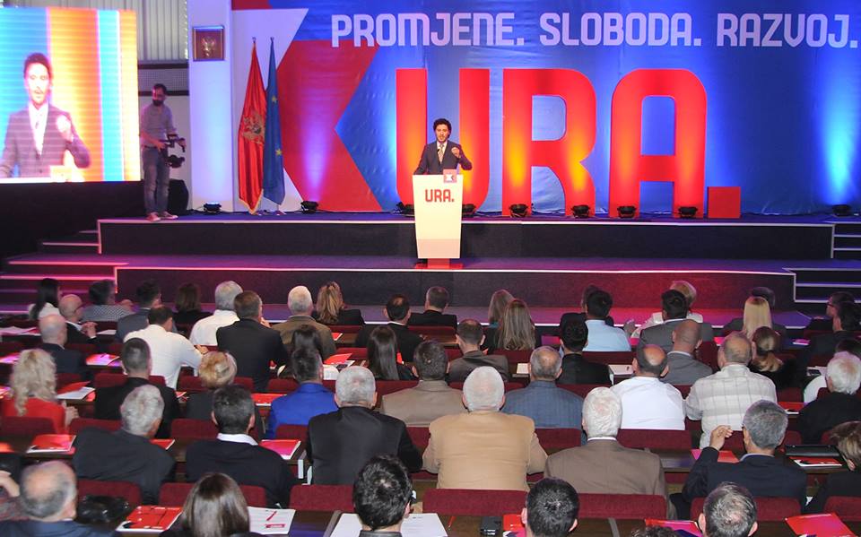 Dritan Abazoviq lider i ri i  URA-së në Mal të Zi + Foto