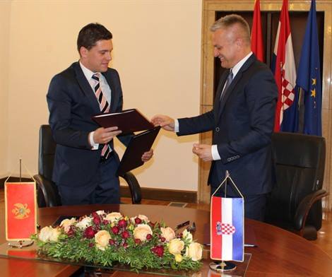 Dasharami në marrëveshjen ndërmjet Republikës së Kroacisë dhe Malit të Zi  për mbrojtjen e të drejtave të pakicave