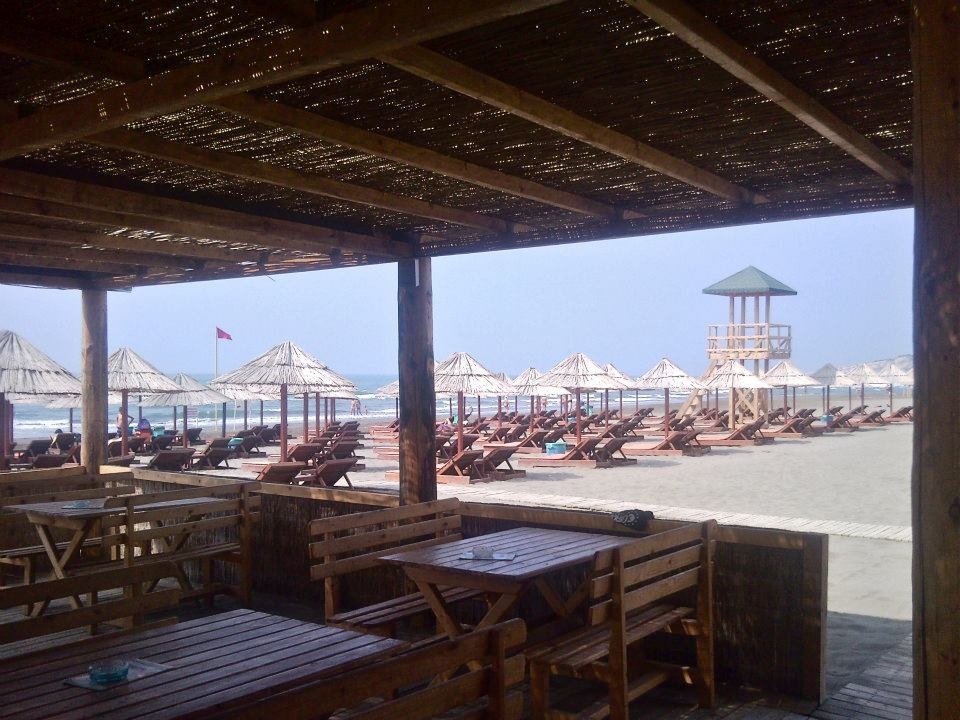 Teraca e restorantit Europa beach