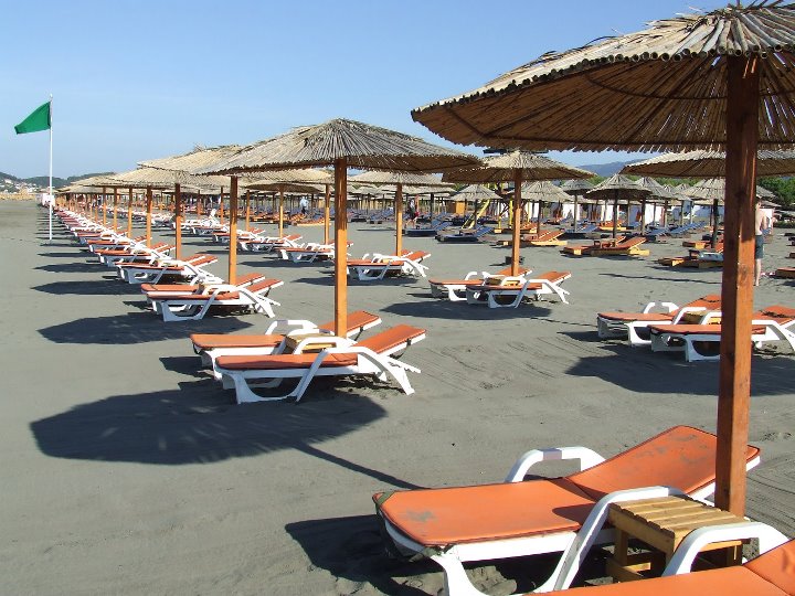 Lezajke u Plazi Safari Beach Ulcinj