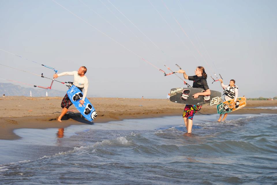 Priprema na Plazi Kite Surf Club D’olcinium