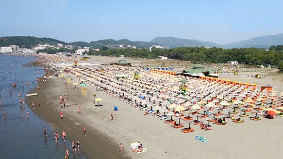 Suncobrani Plaza Miami Beach Ulcinj