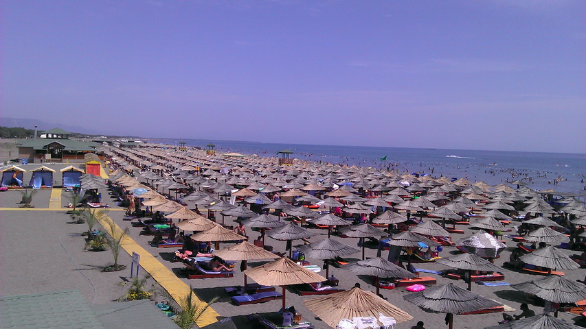 Suncobrani plaze Toni Grill Ulcinj