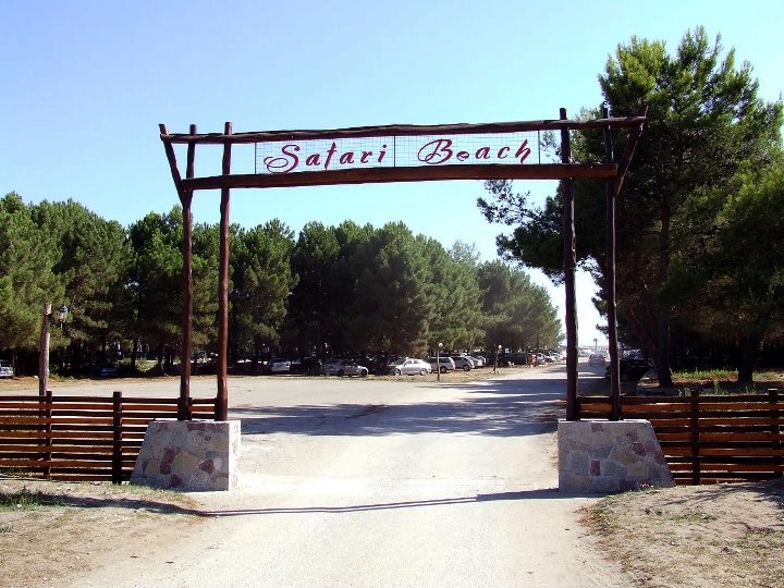 Ulaz u Plazu Safari Beach Ulcinj
