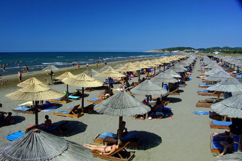 Czarnogóra,Riwiera Ulcinj,Wielka plaża-1