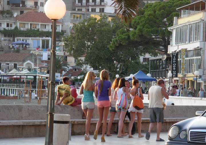 Korzo small beach_Ulcinj_Montenegro