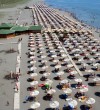 Beach-chairs and umbrella_Copacabana Beach Ulcinj