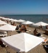 Umbrella Plazhi White Beach Ulqin